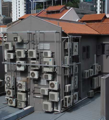 Air conditioners galore!