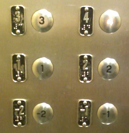 Elevator Negative Floors